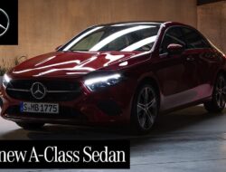 Penasaran dengan Kendaraan Baru? Intip A-Class Sedan Yang Terbaru!