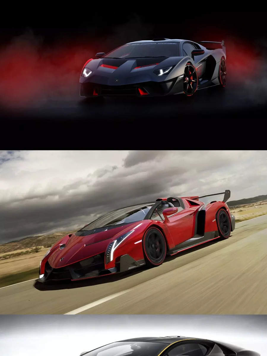 5 Best-Looking Lamborghini Cars Ever Sold, Lamborghini Veneno Roadster, Lamborghini SC18 Alston, Lamborghini Sian FKP37, Lamborghini Miura P400SV, Lamborghini Centenario