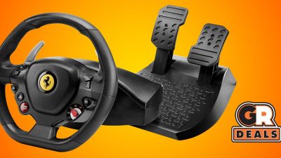 Save $20 on the Thrustmaster T80 Ferrari 488 GTB Controller Now