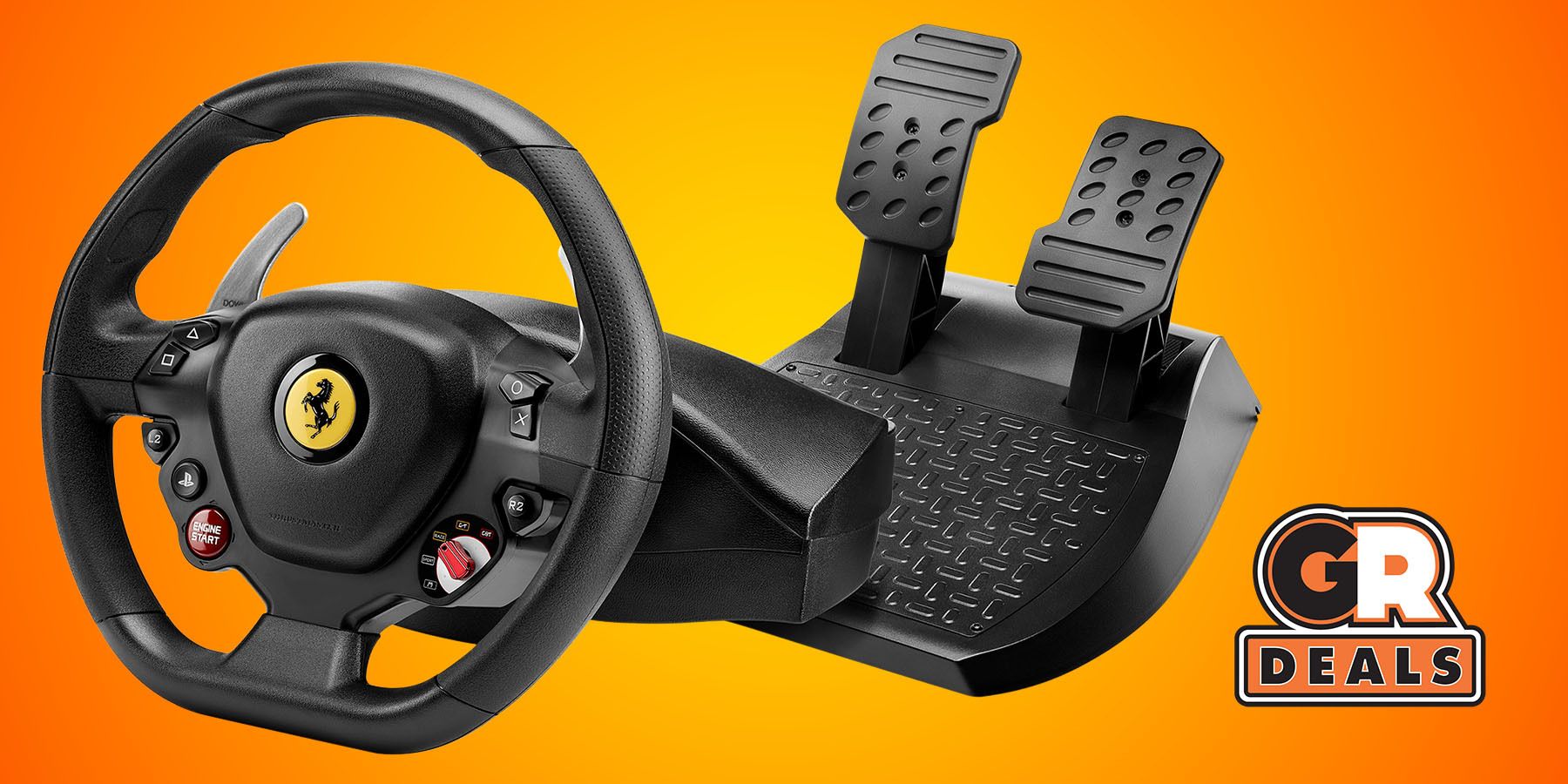 Save $20 on the Thrustmaster T80 Ferrari 488 GTB Controller Now