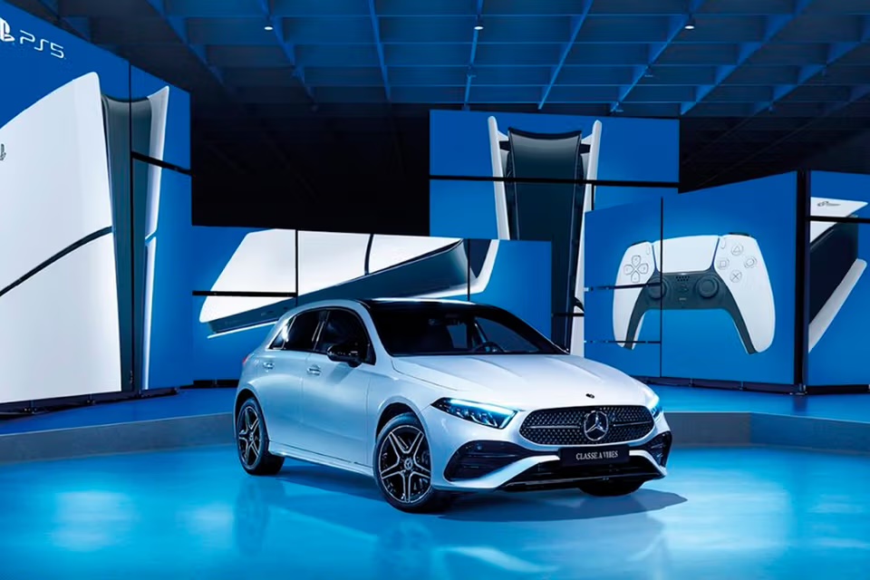 Mercedes-Benz Crafts 50 Sony PlayStation 5 Cars: The A-Class Vibes Collaboration