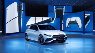 Mercedes-Benz and Sony team up for PlayStation-themed A-Class