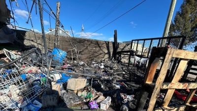 Urgent Search for Toyota Camry After Saint John Tent Fire Leaves Four Unharmed