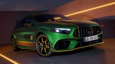 Behold the Magno Green AMG A45 S Limited Edition