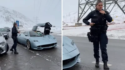 Swiss police impound ultra-rare Pagani Huayra Codalunga worth .4 million