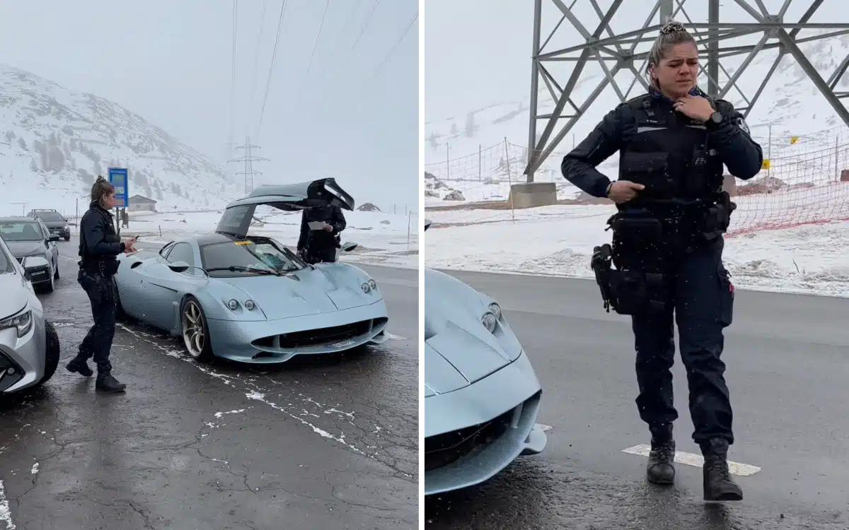 Swiss police impound ultra-rare Pagani Huayra Codalunga worth .4 million