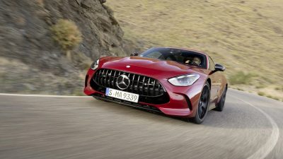 the new mercedes amg gt coupemanufaktur patagonia red metallic