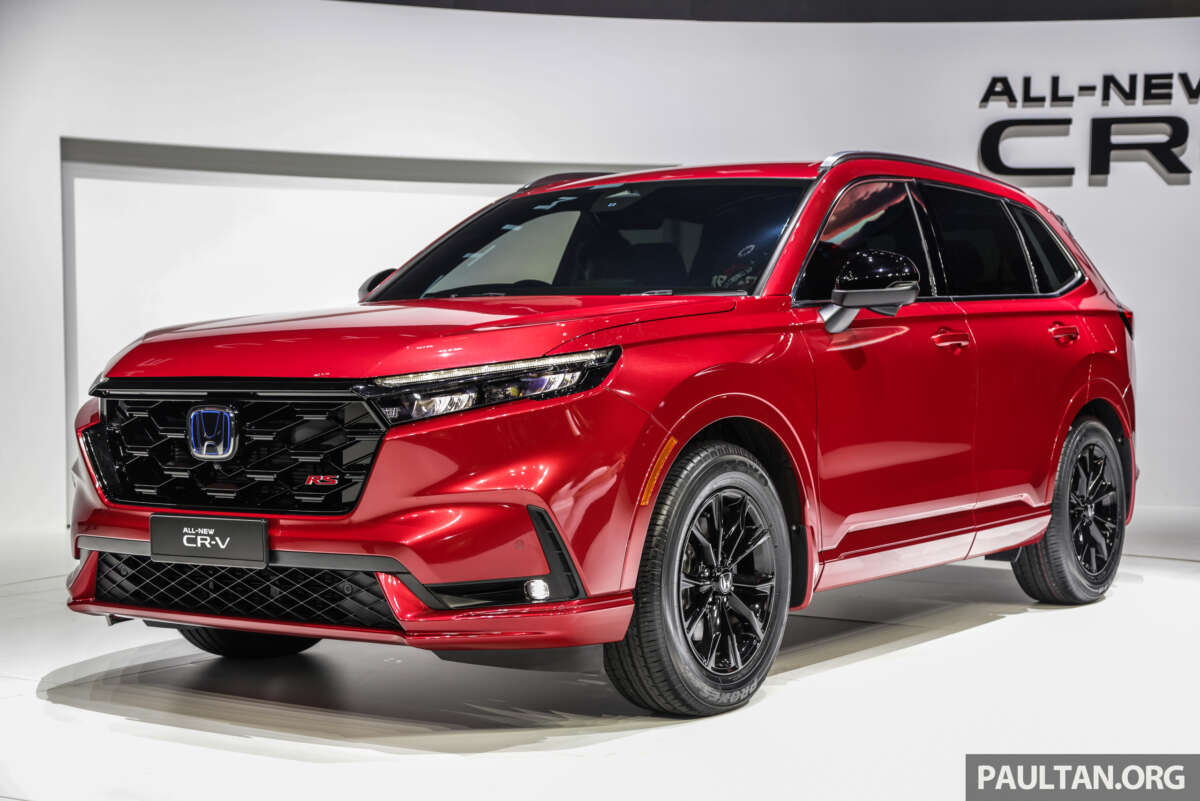 2024 Honda CR-V in Malaysia - nearly 6,500 bookings received, 1,500 units registered as of February 22