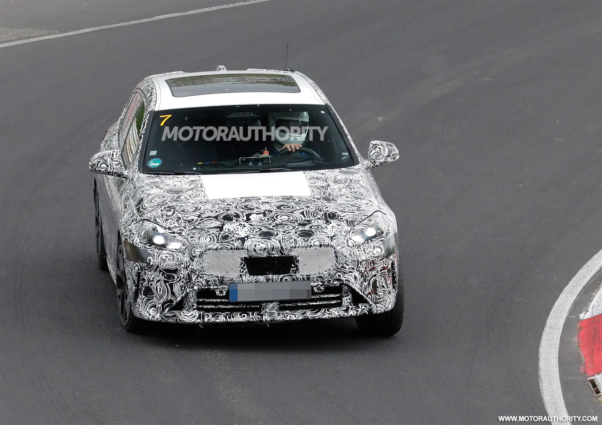 2024 BMW 1-Series Hatchback spy shots and video