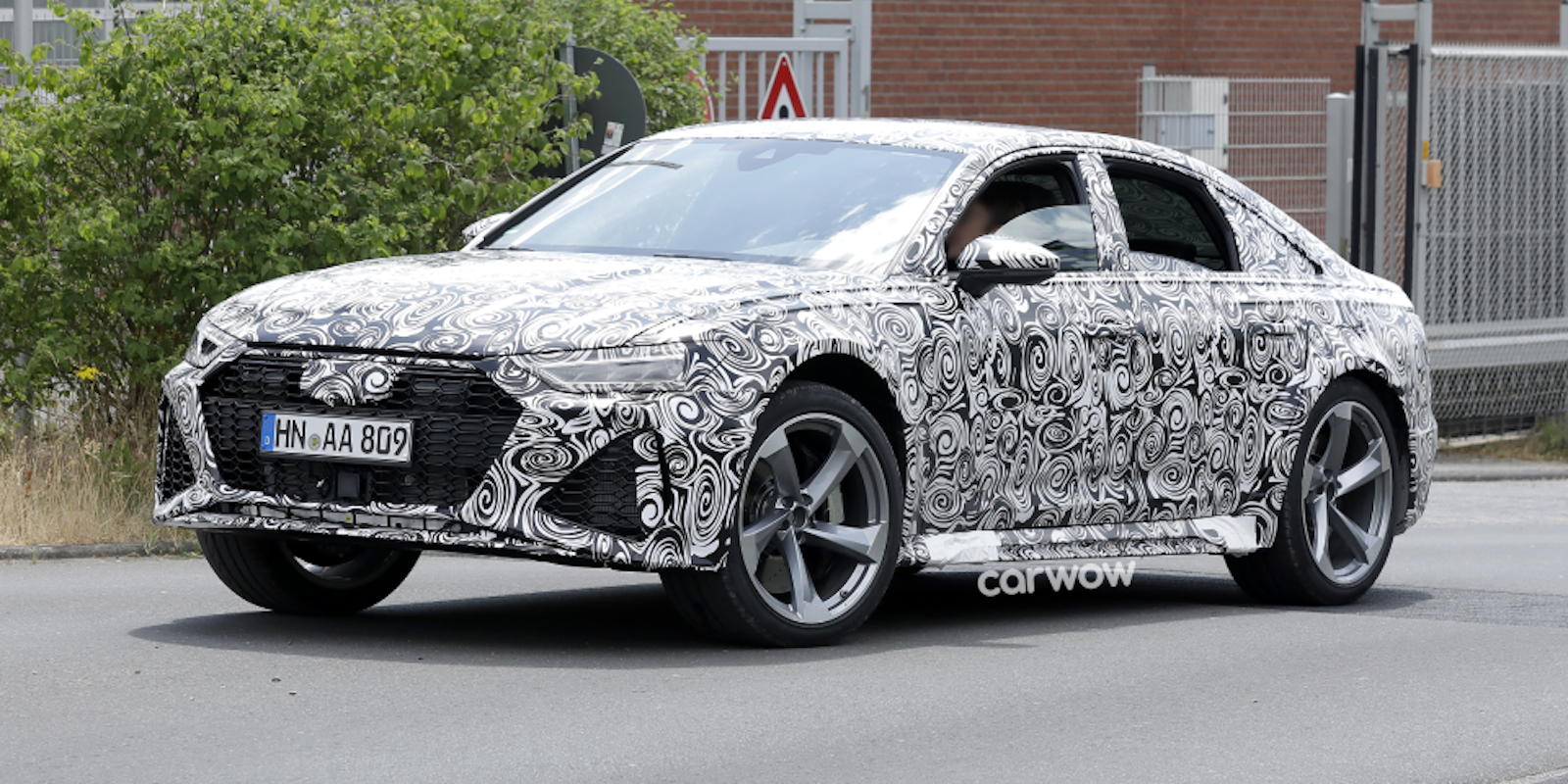 New Audi RS7 spotted: performance estate car expected to retain V8 engine