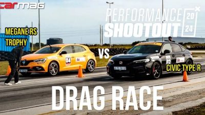 Drag race: Watch a Honda Civic Type R take on a Renault Megane RS Trophy - LNN