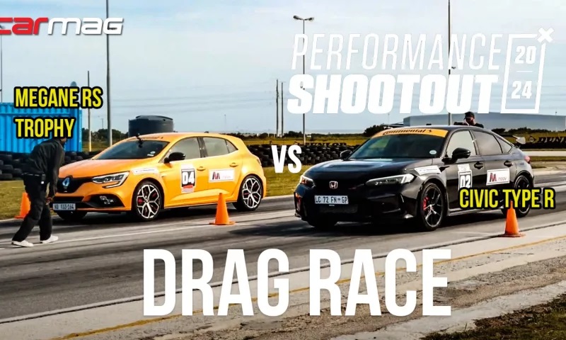 Drag race: Watch a Honda Civic Type R take on a Renault Megane RS Trophy - LNN