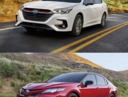 Pertarungan Mesin dan Kecepatan: Subaru Legacy 2024 vs Toyota Camry 2024!