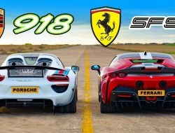 Porsche 918 vs Ferrari SF90: Kisah Drag Race yang Bikin Penasaran!