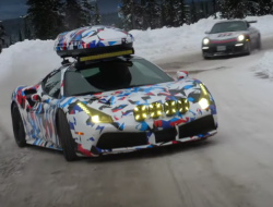 Saksikan Ferrari 488 GTB “Winter Beater” Berkeliaran di Kanada yang Bersalju