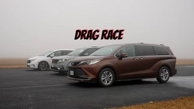 2024 Honda Odyssey vs Toyota Sienna vs Kia Carnival minivan drag race