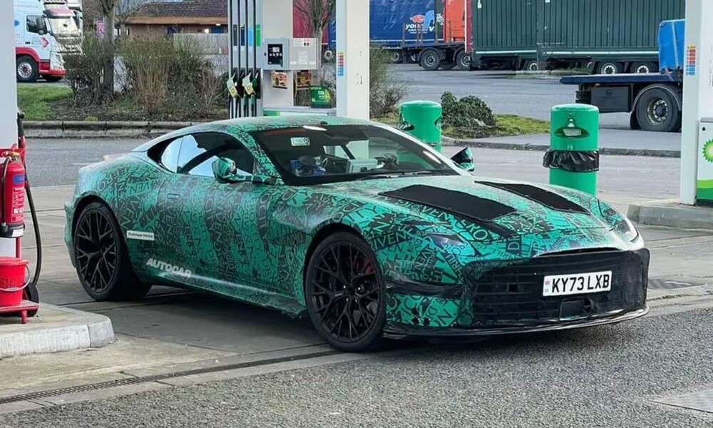 Aston Martin DBS successor spied; could be called Vanquish