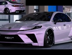 Toyota Camry 2025 Menuju ‘Barbieland,’ Berubah Menjadi Slammed Widebody Pink Hybrid – Penasaran?