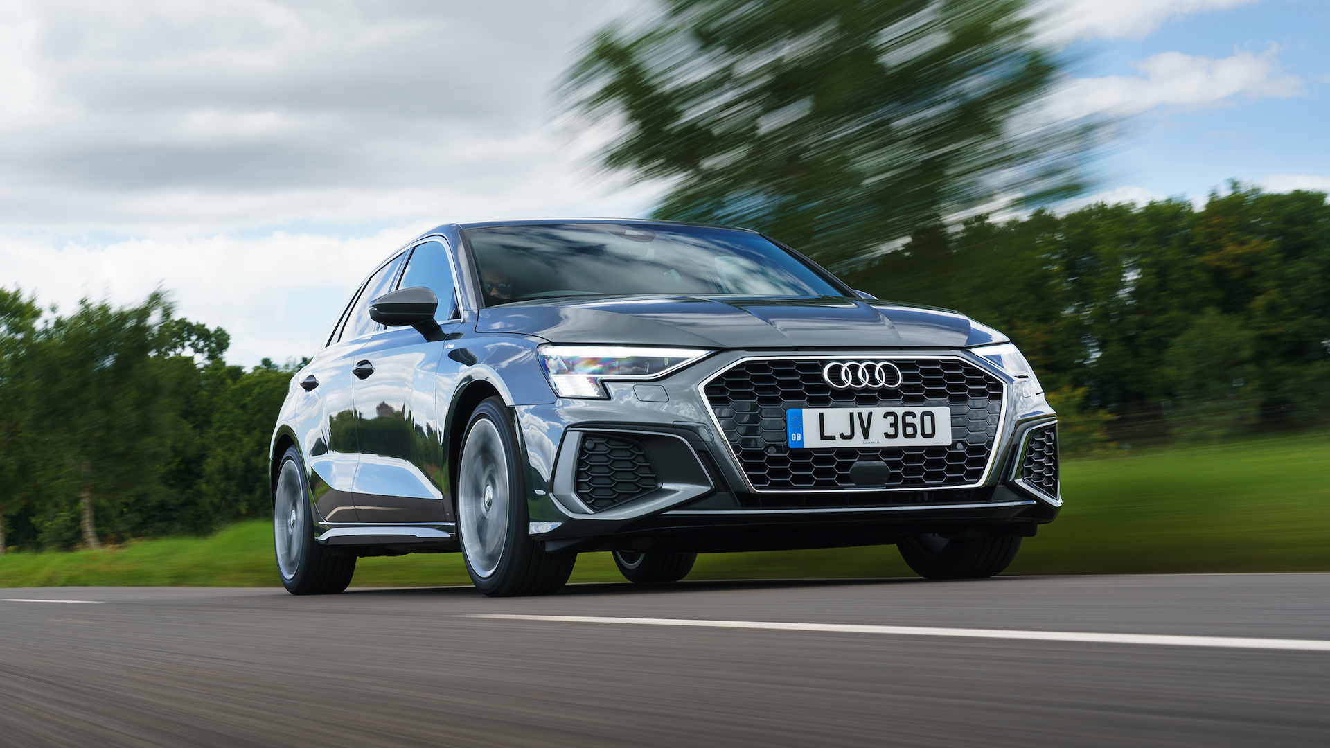 2020 Audi A3 Front 3/4 Driving