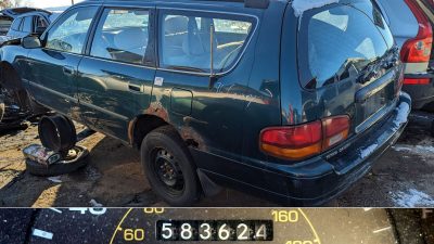 1996 Toyota Camry Wagon Drives 583k Miles before Its Final Roll