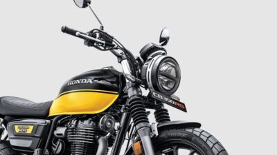 Penampakan Terbaru Honda: Desain Scrambler Retro CB350 yang Menarik Perhatian