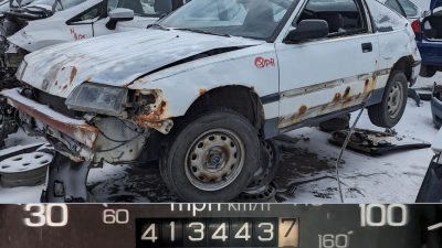 This 1988 Honda CRX Junkyard Treasure Racked Up 400k Miles