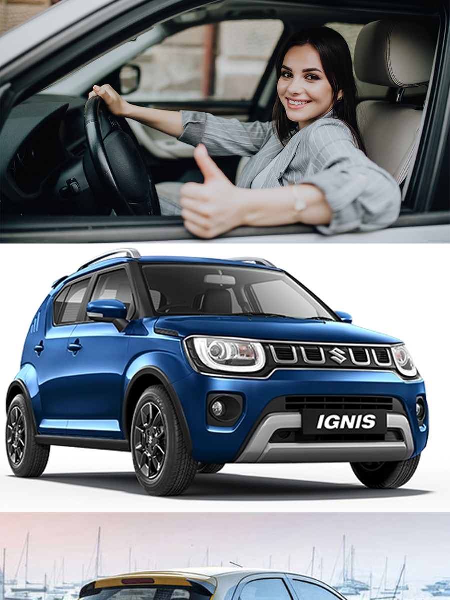 5 Cars That Are Best Suited For Female Drivers, Tata Tiago, Toyota Glanza, Maruti Suzuki Ignis, Hyundai Grand i10 NIOS, Honda Amaze