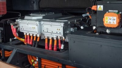 battery control systems occupy the engine bay.jpg