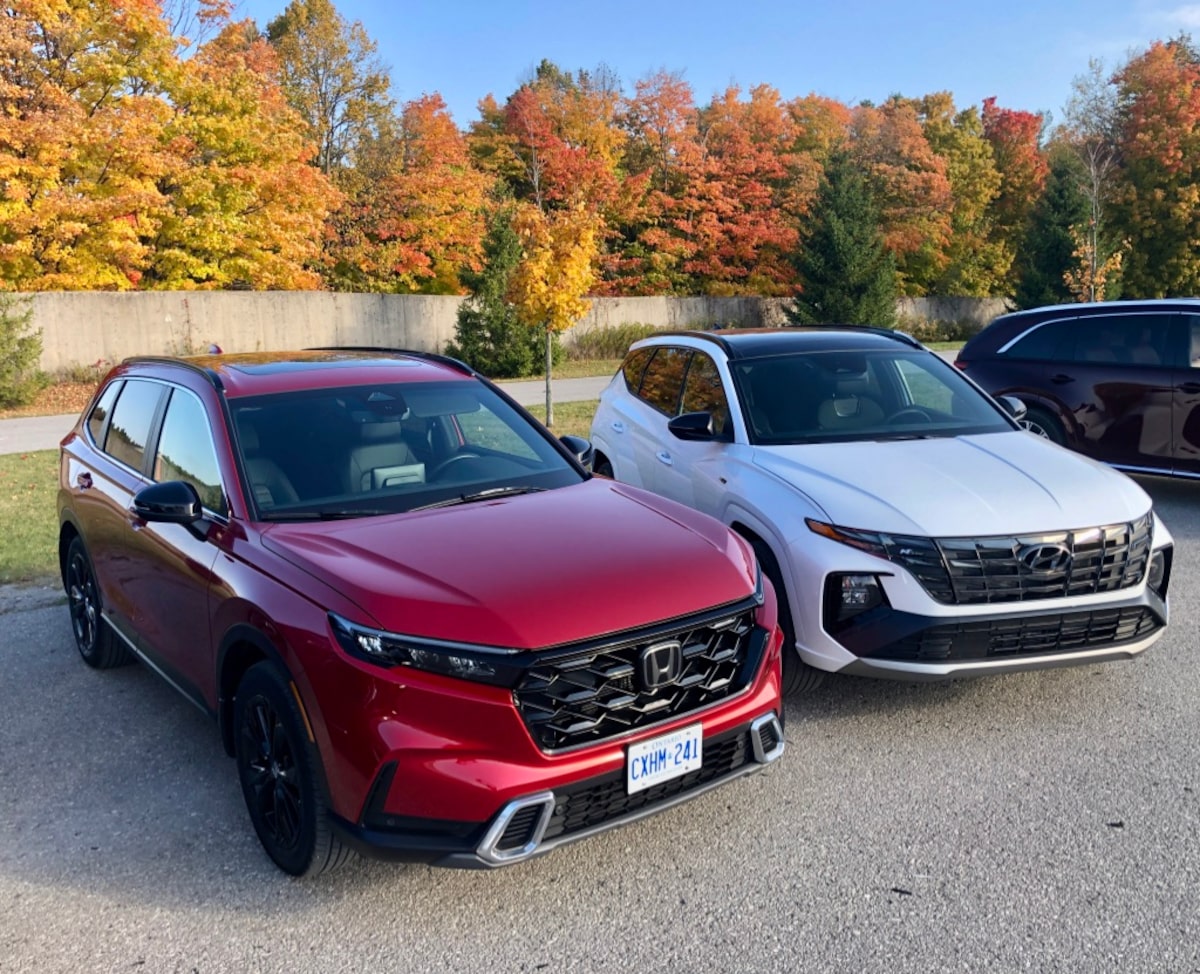 Review: Hybrid faceoff: Honda CR-V versus Hyundai Tucson