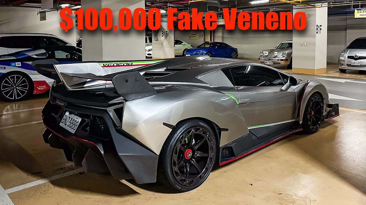 Someone Chopped A Lamborghini Gallardo To Make A Veneno Replica