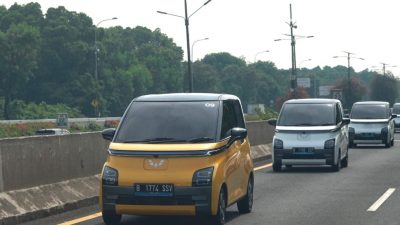 Gelar Wuling Air ev Sebagai Kendaraan Listrik Terbaik di GridOto Award 2023