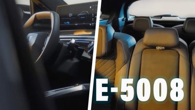 Interior Peugeot E-5008 yang Stylish Siap Dipamerkan dengan Teaser Menarik