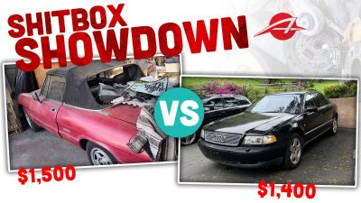 Jangan Lakukan Ini: Duel Alfa Romeo Spider 1985 vs Audi A8 Quattro 1998