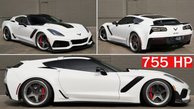 2019 Chevrolet Corvette ZR1 with the Callaway AeroWagen kit