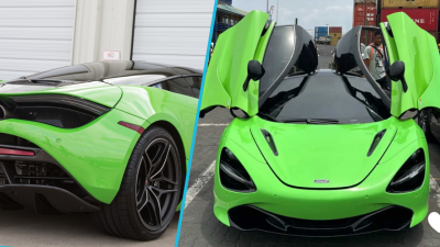 Ghanaian Man Pays GH¢920k Duty For His McLaren 720S At Tema Port, The Cost Awes Many