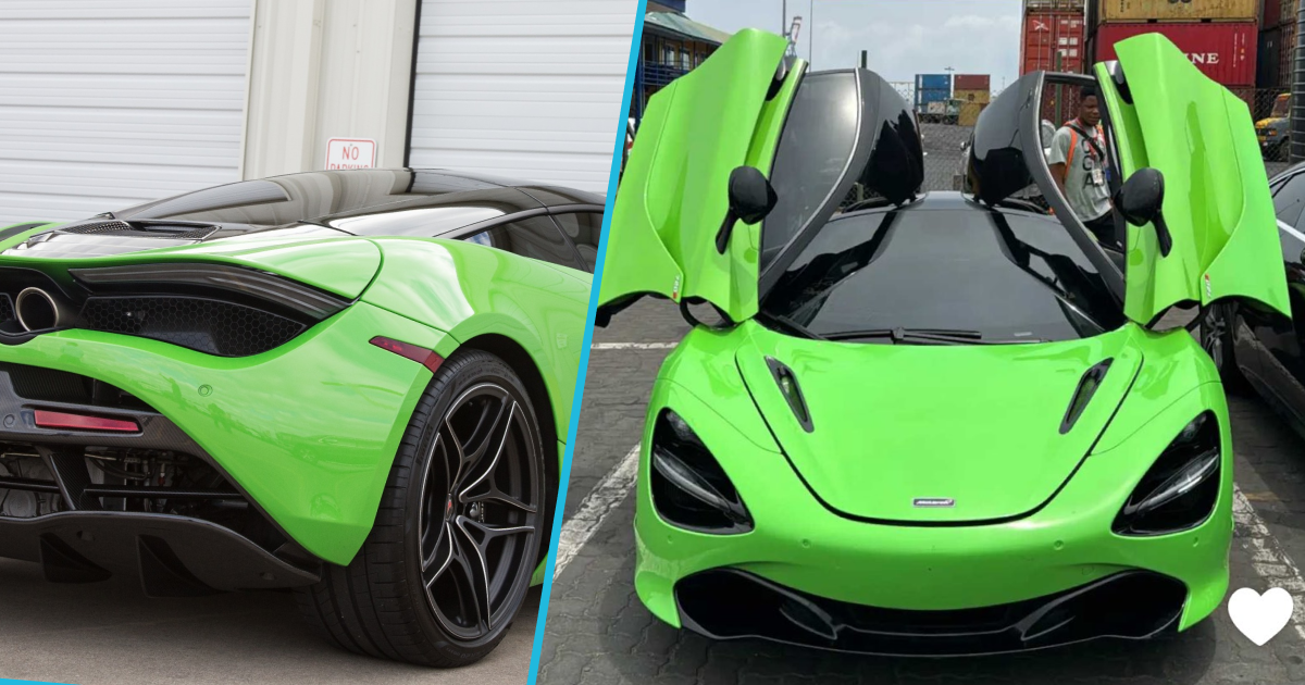 Ghanaian Man Pays GH¢920k Duty For His McLaren 720S At Tema Port, The Cost Awes Many