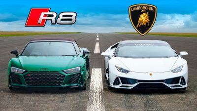 Lamborghini Huracan vs Audi R8 Spyder – Sdwing Keseruan dan Kecepatan!