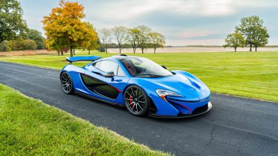 RM Sotheby's To Auction A McLaren P1 And Porsche 918 Spyder Both Finished In Blue