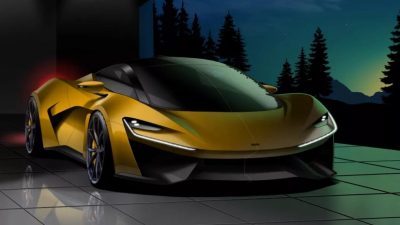 McLaren 820S rendering by tedoradze.giorgi