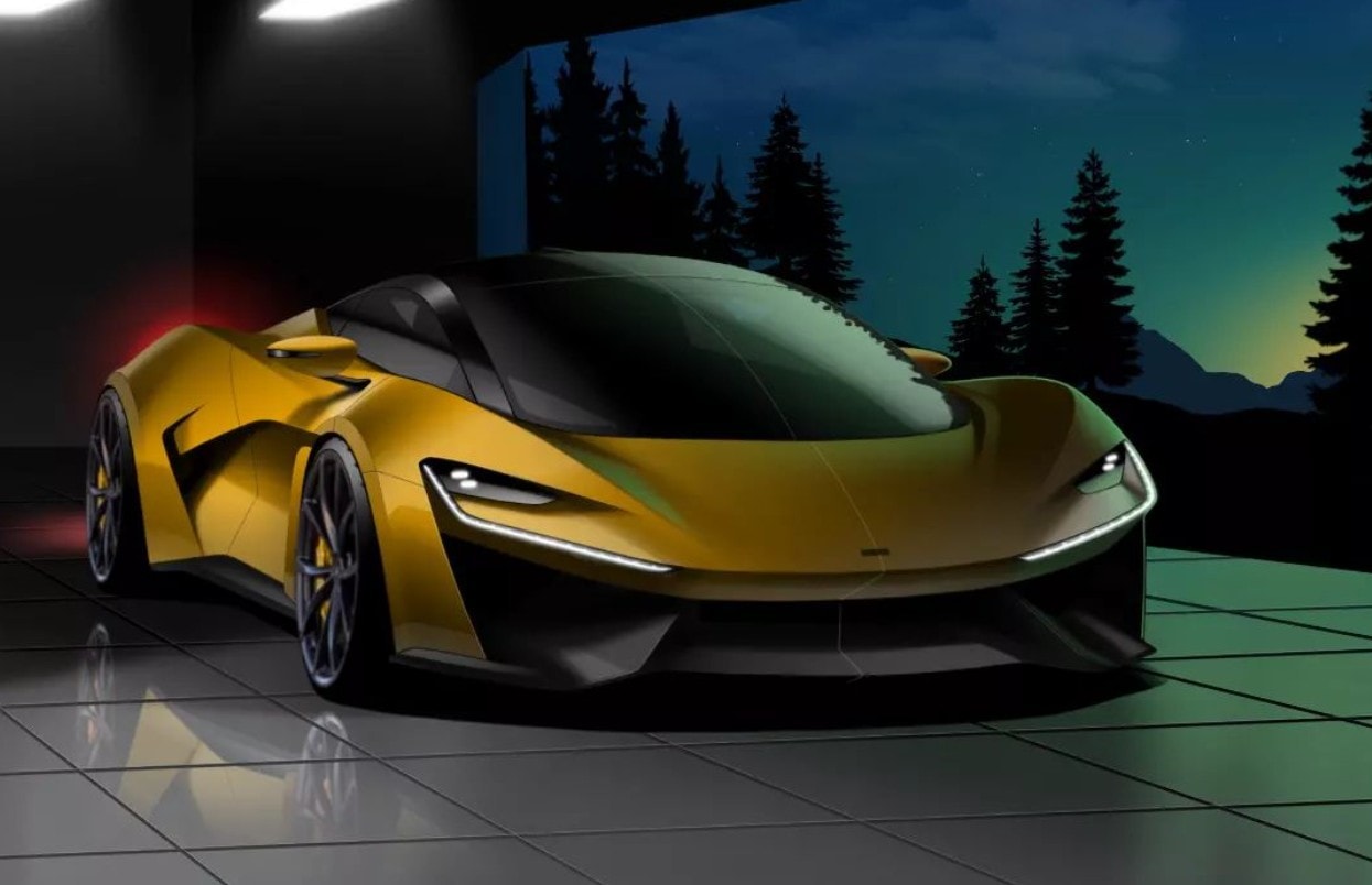 McLaren 820S rendering by tedoradze.giorgi