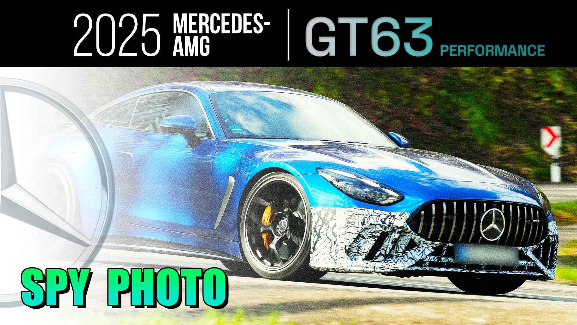 2025 Mercedes-AMG GT performance variant (potentially RWD)