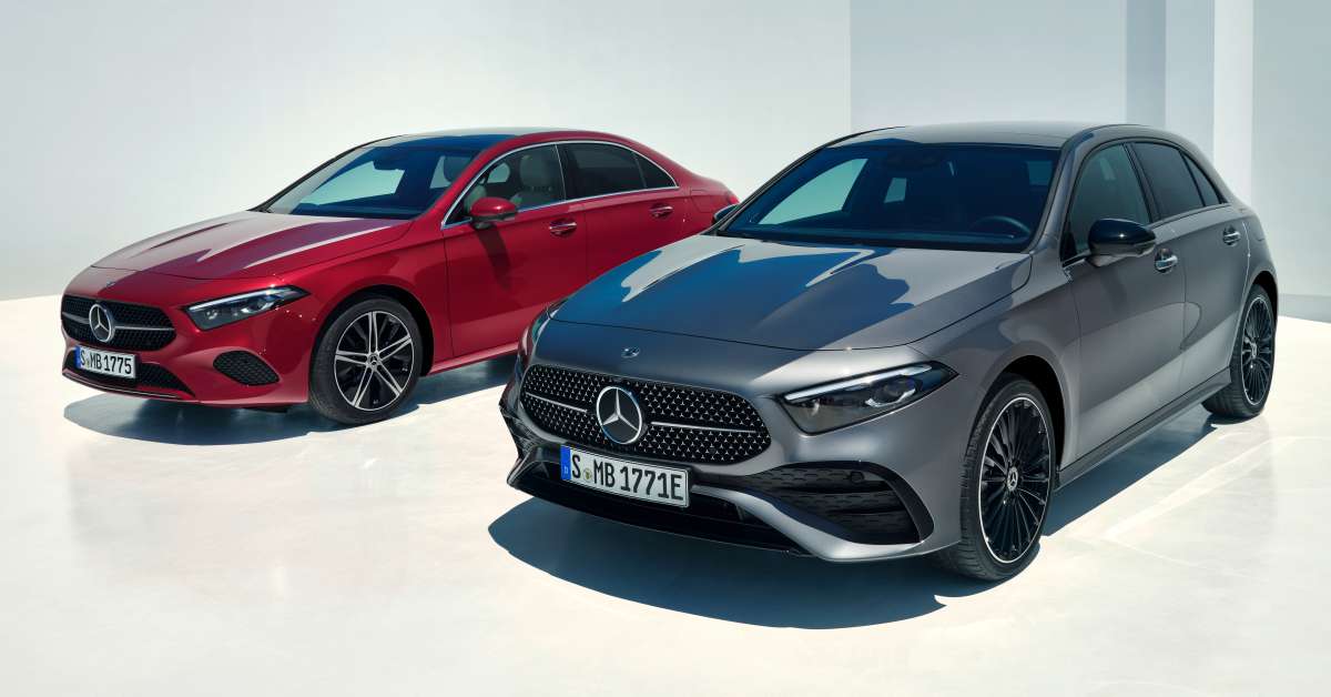 Mercedes A-Class to continue into 2026; EV, PHEV sales predicted to be half of global volume by 2030