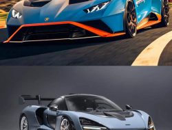 Mobil-mobil Legalkan Jalan yang Dirancang untuk lintasan: Aston Martin Vulcan, McLaren Senna, McLaren P1, Ford GT, Lamborghini Huracan STO.