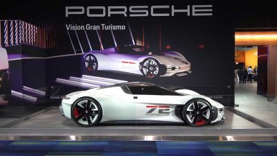 Pameran Mobil Internasional 2024 di Kanada. Porsche