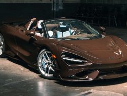 Pamerkan Keindahan McLaren 765LT Spider Cocoa Metallic oleh McLaren Beverly Hills