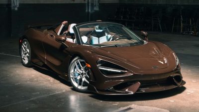 Pamerkan Keindahan McLaren 765LT Spider Cocoa Metallic oleh McLaren Beverly Hills