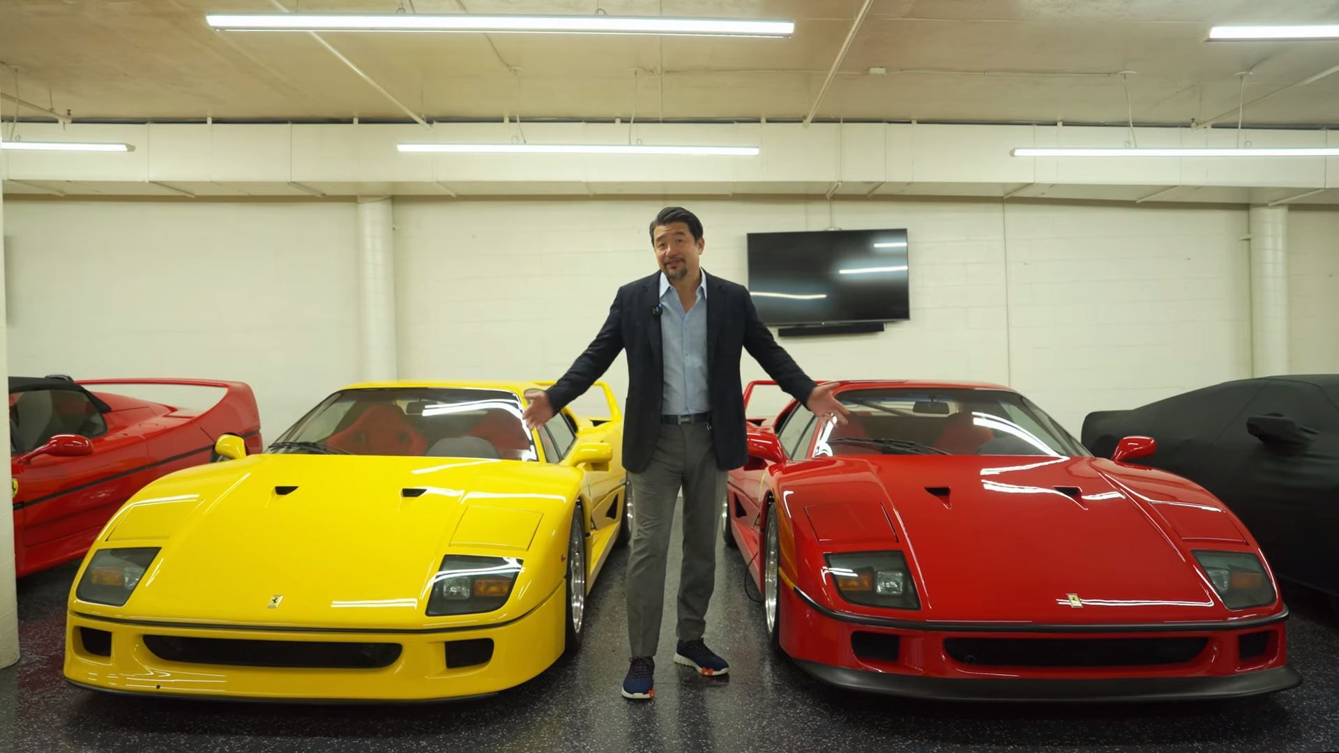 David Lee Showcases His Impressive Multi-Million Dollar Ferrari Collection