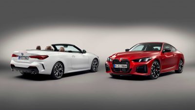 The new BMW 4 Series Coupé, the new BMW 4 Series Convertible.