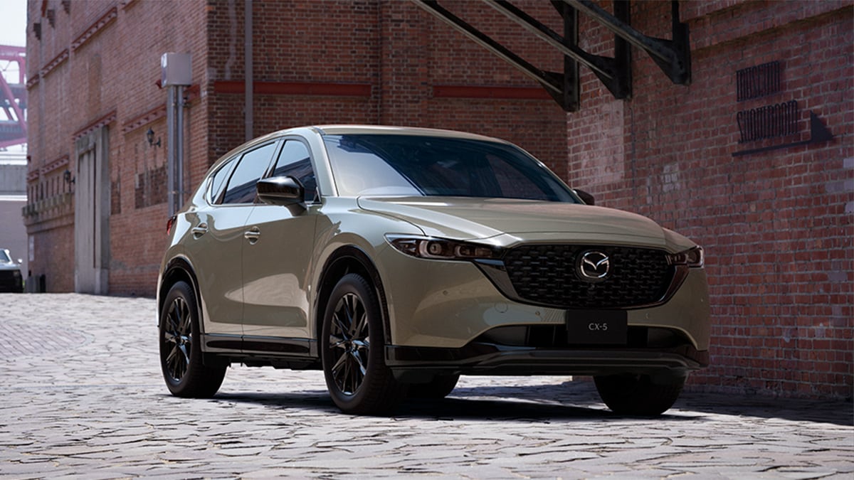 2024 Mazda CX-5 in brown.