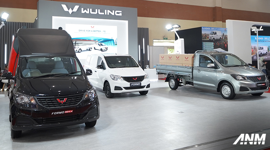 Pertama Hadir di GIICOMVEC 2024, Wuling Tampilkan Formo Max dan Blind Van